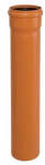 KG ārdarbu caurule DN 200x4.9/3000 SN4, PVC KG ārdarbu caurule ar uzmavu, SN4