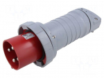 Connector: AC supply 3-phase | plug | male | power supply | 125A | IP&S
