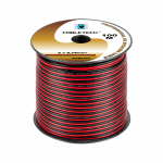 Helis&uuml;steemid ja tarvikud // Akustika s&uuml;steemide kaablid // Kabel głośnikowy 0,75mm czarno-czerwony