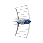 TV ja kodukino // TV antennid // Antena TV DVB-T/T2 ASR IQ 5G 700 PROTECTED 2023 ECO Telkom Telmor (bez zasilacza)