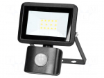 Lamp: LED flood light | 10W | 230VAC | 4000K | CRImin: 80 | IP44 | 800lm