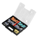 Uued tooted // Zestaw złączek instalacyjnych Apartment Premium, 109 sztuk. Wciskane: 30x 2-przew. 30x 3-przew. 12x 5-przew. Zaciskowe: 20x 2-przew. 12x 3-przew. 5x 5-przew.