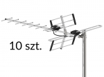 Uued tooted // 21-054# Antena  dvb-t atd31s vhf/uhf mux8 kierunkowa pasywna 10-pak