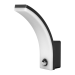 Uued tooted // FRENIT LED 20W, oprawa ogrodowa z czujnikiem ruchu, 1800lm, IP65, 4000K, funkcja przyciemnienia, czarna