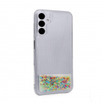 Back panel cover iLike Samsung Galaxy A14 5G Silicone Case Water Glitter Rainbow