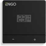 Room thermostat ENGO, Black, 2xAAA battery
