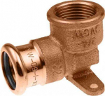 Wall female elbow, short 15 x &frac12;"