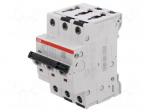 Circuit breaker | 415VAC | Inom: 4A | Poles: 3 | for DIN rail mounting