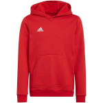 Sweatshirt for kids adidas Entrada 22 Hoody red H57566 164cm