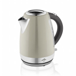 Teapot ETA  Kettle ELA 859890070 Standard, 2100 W, 1.7 L, Stainless steel, 360&deg; rotational base, Cream