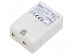 Power supply: switching | LED | 2&divide;12.6VDC | 500mA | IP20 | 68x22x41mm