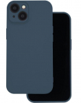 Back panel cover iLike Samsung Galaxy S24 FE dark Silicon case Blue