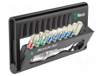 Tools set: screwdriver bits | hex key,Phillips,Torx&reg; | 1/4"