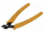 Pliers | cutting,miniature,curved | 160mm | with small chamfer