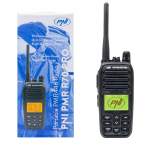 Portable radio station PNI PMR R70 PRO 446MHz, 16CH 0.5W, 99 PC programmable channels, 50 CTCSS and 166 DCS tones, IP67