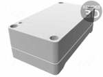 Enclosure: multipurpose | X: 65mm | Y: 120mm | Z: 40mm | 1555 | grey