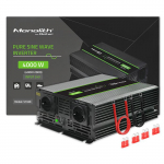 Qoltec Pure Sine Wave Inverter Monolith | 2000W | 4000W | 24V to 230V