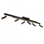 LED Ceiling lamp with remote ZENO, 6x5.5W, 1x18W, 2700-6500K, 6x650Lm, 1x2200Lm