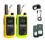 Walkie-Talkie Baofeng BF-T17 yellow, 2 pieces