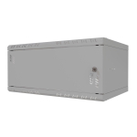 Stalflex Riiulikapp 19" 4U  350mm  Metallist uks  Hall S-RC19-4U-350MG