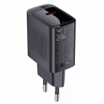 Adapter Acefast  Acefast A82 Charger Network GaN USB-C PD 20W - Black Black