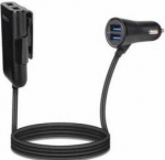 Gembird ACT-U4CAR-02 Multi-Port car charger 24W