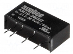 Converter: DC/DC | 1W | Uin: 21.6&divide;26.4V | 3.3VDC | Iout: 300mA | SIP7