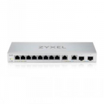 ZYXEL XGS1210-12 V2, 12-PORT GIGABIT WEBMANAGED DESKTOP SWITCH WITH 8 PORT 1G + 2-PORT 2.5G + 2-PORT SFP+ (5Y WARRANTY)