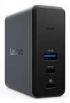 Lenovo X9 Charging GaN Dock Wired USB 3.2 Gen 2 (3.1 Gen 2) Type-C Grey