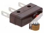 Microswitch SNAP ACTION | with lever (with roller) | SPDT | Pos: 2