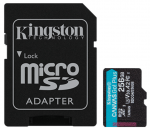 Memory Card Kingston microSDXC Canvas Go Plus Gen4 256GB