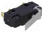 Microswitch SNAP ACTION | with lever | SPDT | 5A/250VAC | ON-(ON)