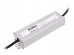 Power supply: switched-mode | LED | 60W | 12VDC | 5A | 90&divide;295VAC | IP66