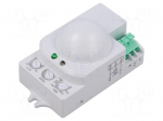 Microwave motion detector | wall mount | 230VAC | IP20 | -20&divide;50&deg;C