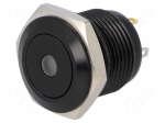 Switch: vandal resistant | Pos: 2 | SPST-NO | 2A/36VDC | IP65 | OFF-(ON)