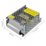 12V 60W LED-draiver &ndash; toiteplokk | IP20 | 5A | Qoltec