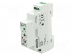 Automation module: timer | 0,1s&divide;27,5h | SPDT | 250VAC/16A | -20&divide;45&deg;C