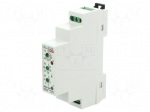 Automation module: timer | 0,1s&divide;27,5h | SPDT | 250VAC/16A | -20&divide;45&deg;C