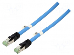 Patch cord | S/FTP | Cat: Cat 8.1 | RJ45 plug,both sides | stranded