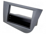 Radio mounting frame | Seat | 2 ISO | anthracite