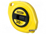 Measuring tape | L: 30m | Width: 9.5mm | Class: II | measure