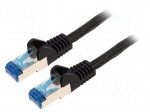 Patch cord | S/FTP | Cat: 6a | RJ45 plug,both sides | stranded | Cu | 10m