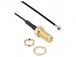 Cable | 0.3m | AMC female,SMA female | angled,straight