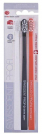 Swissdent Gentle Extra Soft Toothbrush 3 pcs White, Black, Orange
