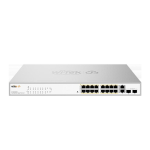 WI-PCES320GFH ~ Gigabit pārvaldāms PoE switch komutators 16GE(PoE)+2GE(Uplink)+2GE (SFP) 130W