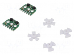 Sensor: optical | Kind of sensor: encoder | 3.3VDC | 24mA | push-in