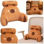 M&auml;nguala | PC | Konsoolid | Tarvikud // M&auml;nguasjad ja m&auml;ngud lastele // Oparcie Fotel Podparcie Pod Plecy Na Fotel Ł&oacute;żko Kapibara Brązowy 60 x40 cm