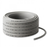 Qoltec Kabel Patchcord sieciowy skrętka UTP| Miedziany Cu |CAT6 | High speed 1Gb/s | LAN | 100m | szary