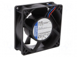 Fan: DC | axial | 92x92x32mm | 80m3/h | 35dBA | ball bearing | 2650rpm