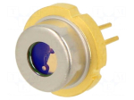 Diode: laser | 798&divide;818nm | 500mW | 10/28 | TO9 | THT | 1.92&divide;2.1VDC